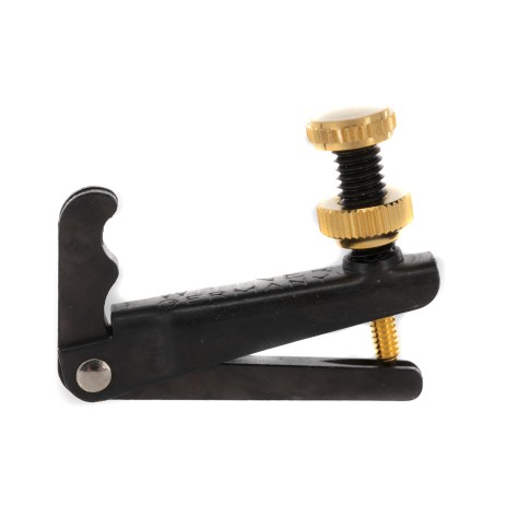 Derinimo mašinėlė smuikui 3/4 - 4/4 paauksuotu varžt.  Juoda Wittner