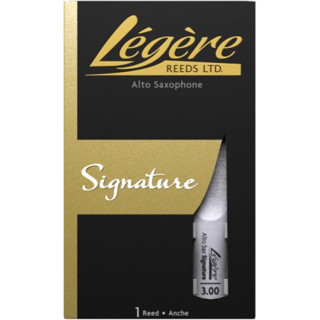 Reed for alto saxophone Signature 3.50 Legere