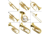 Brass wind instruments