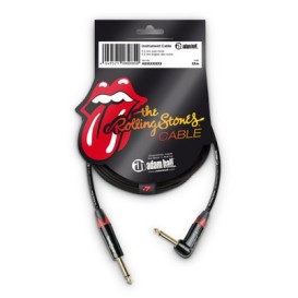 Instrumentinis kabelis 6,3 mono/ 6,3 mono lenktas 3m Rolling Stones Adam Hall