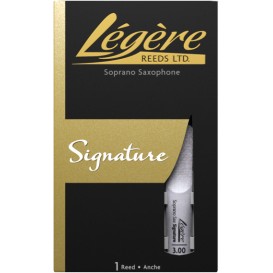 Reed for soprano saxophone Signature 3 Legere