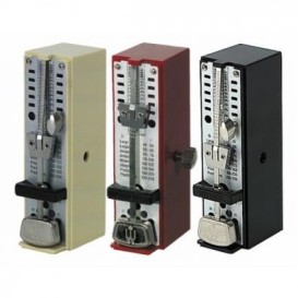 Metronomas mechaninis super-mini juodas Wittner