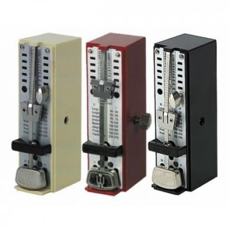 Metronomas mechaninis super-mini juodas Wittner