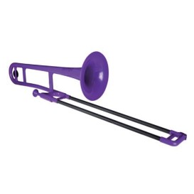 Plastikinis trombonas violetinis pBone